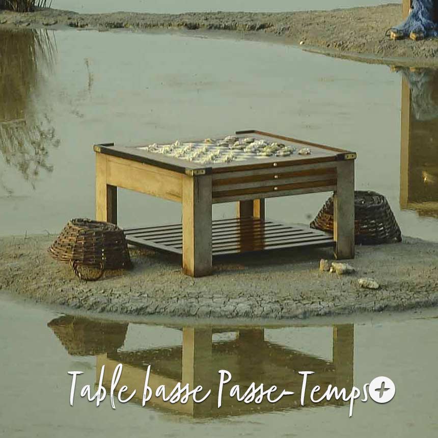 Table basse Pase-Temps par Félix Monge